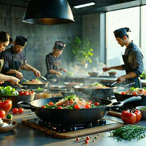 Lifestyle Unreal Engine: Cooking class with community group
