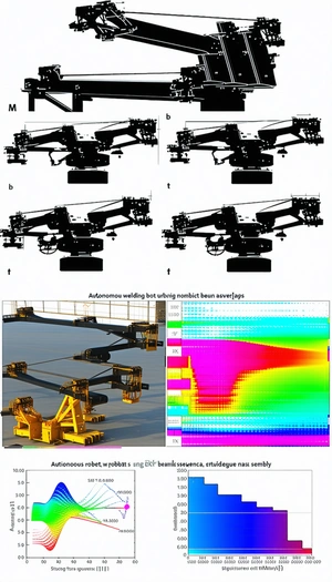 The Image Is A Series Of Four Pictures, Each Showing A Different Stage Of A Crane's Operation