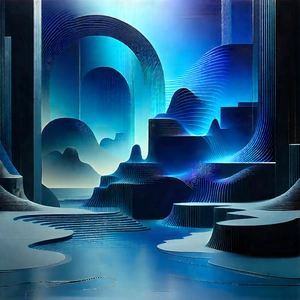 Artificial Intelligence Visualization With Image, There