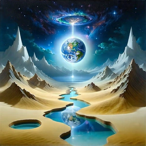 Abstract Landscape Photography: Conceptual Representation Of Consciousness With Image, There