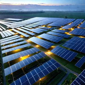 Innovative Renewable Energy Design With Large Solar