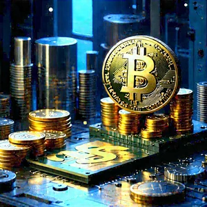 Financial Technology In Manufacturing Facility With Image, There