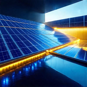 Innovative Renewable Energy Design With Large Solar