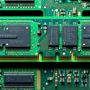 Tech Advertising Photography: Close-up of memory module
