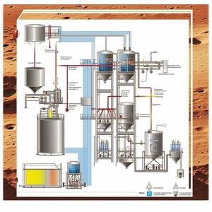 detailed diagram chemical plant