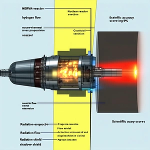 The Image Is A Diagram Of A Nuclear Reactor, Showing The Various Components And Their Functions