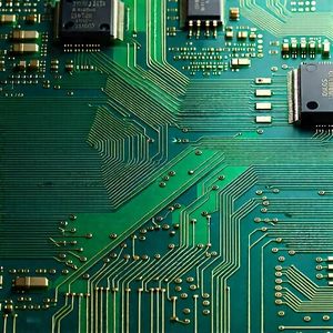 Circuit board with data streams