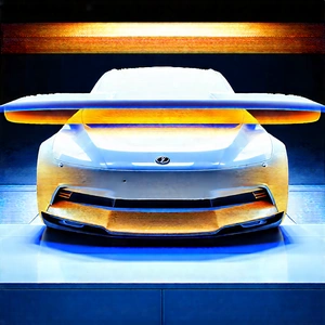 Automotive Technology In Manufacturing Facility With White Sports