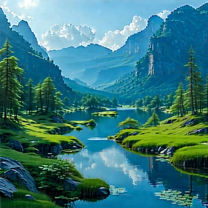 Artificial Intelligence Visualization With Painting Beautiful