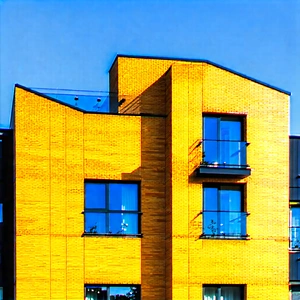 Urban Product Photography: Modern apartment complex with minimalist design