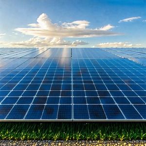 Tech Landscape Photography: Innovative Renewable Energy Design With Large Solar