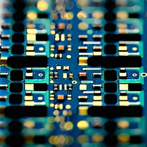 Close-up of sensor array