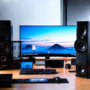 Entertainment technology in tech office