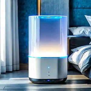 Smart Home (device:1.29) With Digital Artwork With Bedroom Lamp
