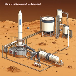 In The Image, There Is A Large Rocket Sitting On A Launch Pad
