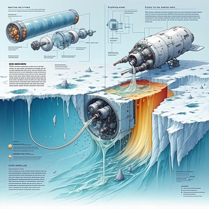 A Large Illustration Of A Space Shuttle Is Shown In A Book