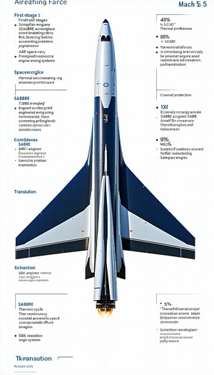 A White And Blue Diagram Shows The Inside Of A Jet Airplane