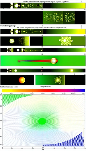 The Image Is A Graphic Representation Of A Spacecraft's Trajectory