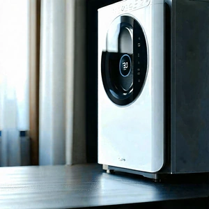 Tech Macro Photography: Innovative Smart Appliance Design With White Black