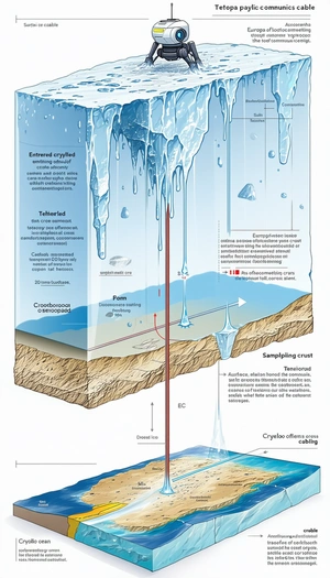 The Image Is A Diagram Showing The Process Of How Ice Is Formed