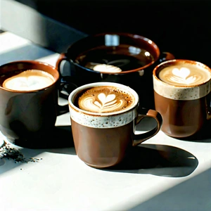 Lifestyle Commercial Photography: Coffee With Friends With Like-minded Individuals With There Four