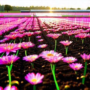 Agricultural Technology In Manufacturing Facility With Large Field