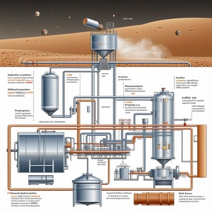 detailed diagram chemical plant