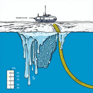 The Image Is A Cartoon Drawing Of A Submarine, Which Is Shown To Be Underwater