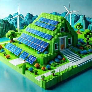 Innovative Renewable Energy Design With Green House