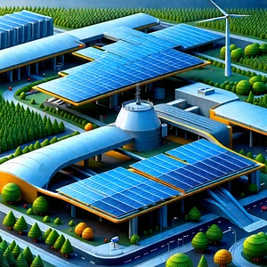 Innovative Renewable Energy Design With Large Building