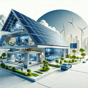 Tech Lithograph: Innovative Renewable Energy Design With Drawing Large