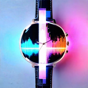 Smart watch with data visualization