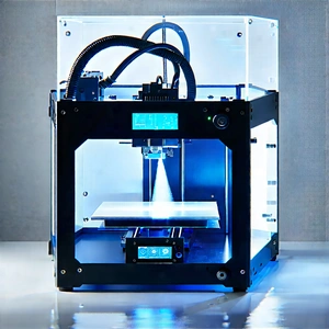 3d Printer With Laser Scanning With Printer Shown