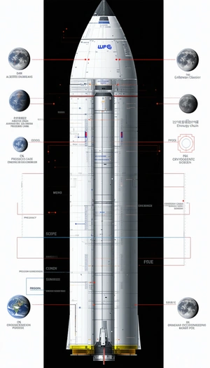 The Image Is A Diagram Of A Space Shuttle, Showing The Various Components And Their Functions