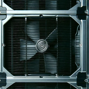 Tech Editorial Photography: Close-up of cooling system