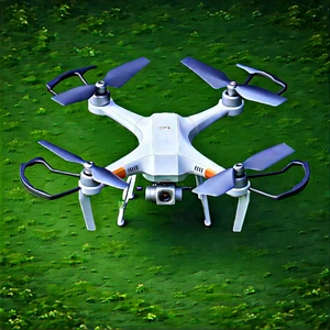Drone With (digital:1.31) Artwork With White Drone
