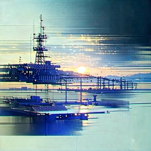 Innovative Renewable Energy (design:1.49) With Large Ship