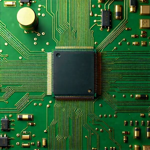Circuit board with data streams