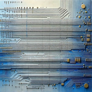 Close-up of sensor array