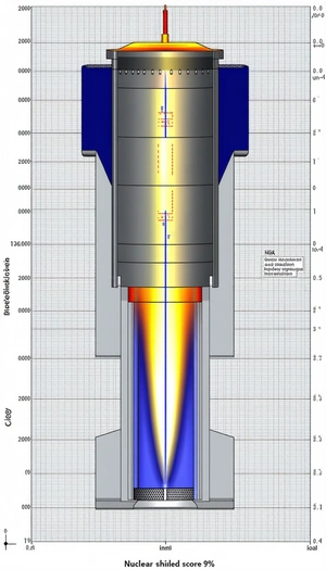 A Blue And Yellow Tube, Which Appears To Be A Part Of A Machine Or A Device