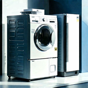 Innovative Smart Appliance Design With Large White