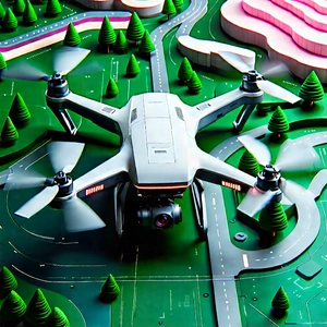 Drone With Data Visualization With Large Model