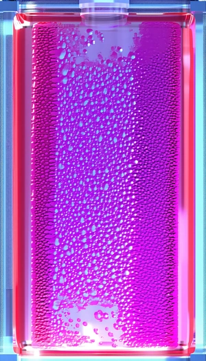 A Purple And Pink Background With A Blue Stripe