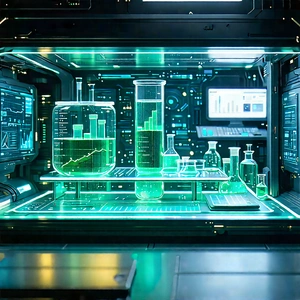 Financial technology in (modern:1.47) laboratory