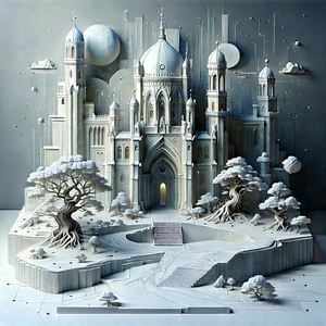 Artificial Intelligence Visualization With Large, Intricate