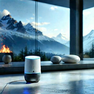 Smart Home Device With User Interface With Room Large