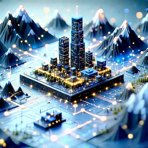 Blockchain Network Visualization With Model City