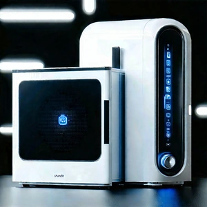 Innovative Smart Appliance (design:1.3) With White Black