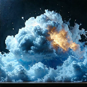 Cloud Computing Visualization With Painting Cloud