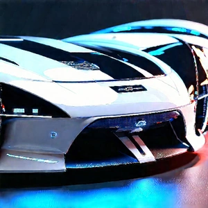 Innovative Electric Vehicle Design With White Sports